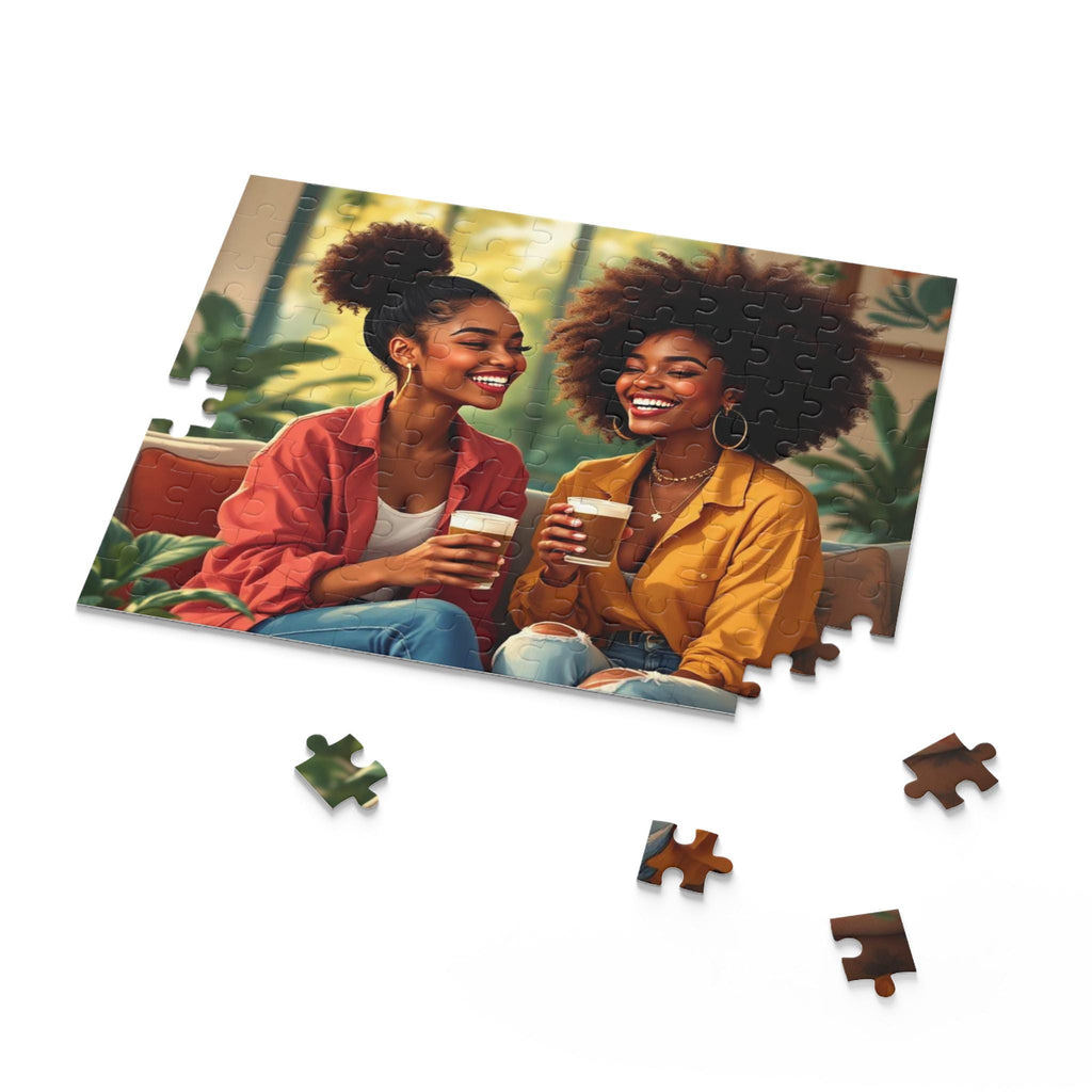 Friendship Coffee Puzzle: Cozy Jigsaw for Family Fun