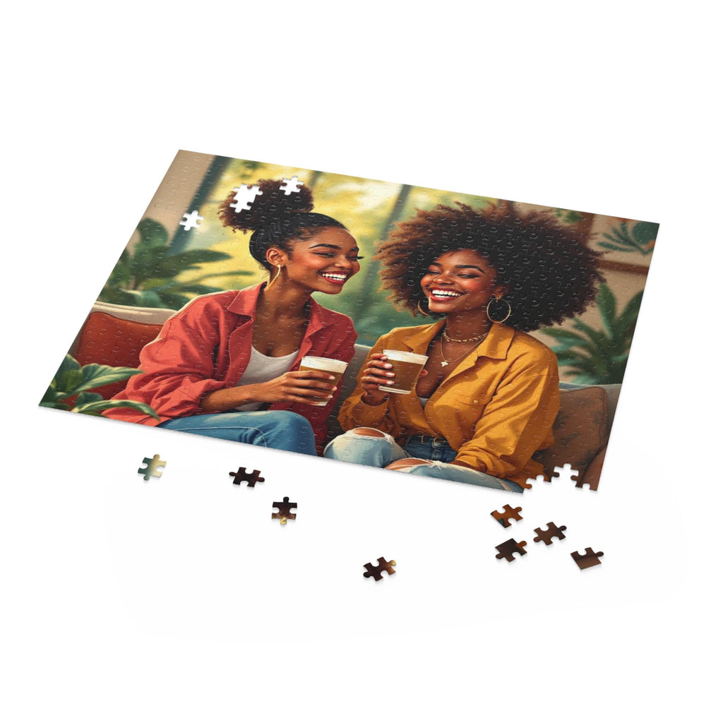 Friendship Coffee Puzzle: Cozy Jigsaw for Family Fun