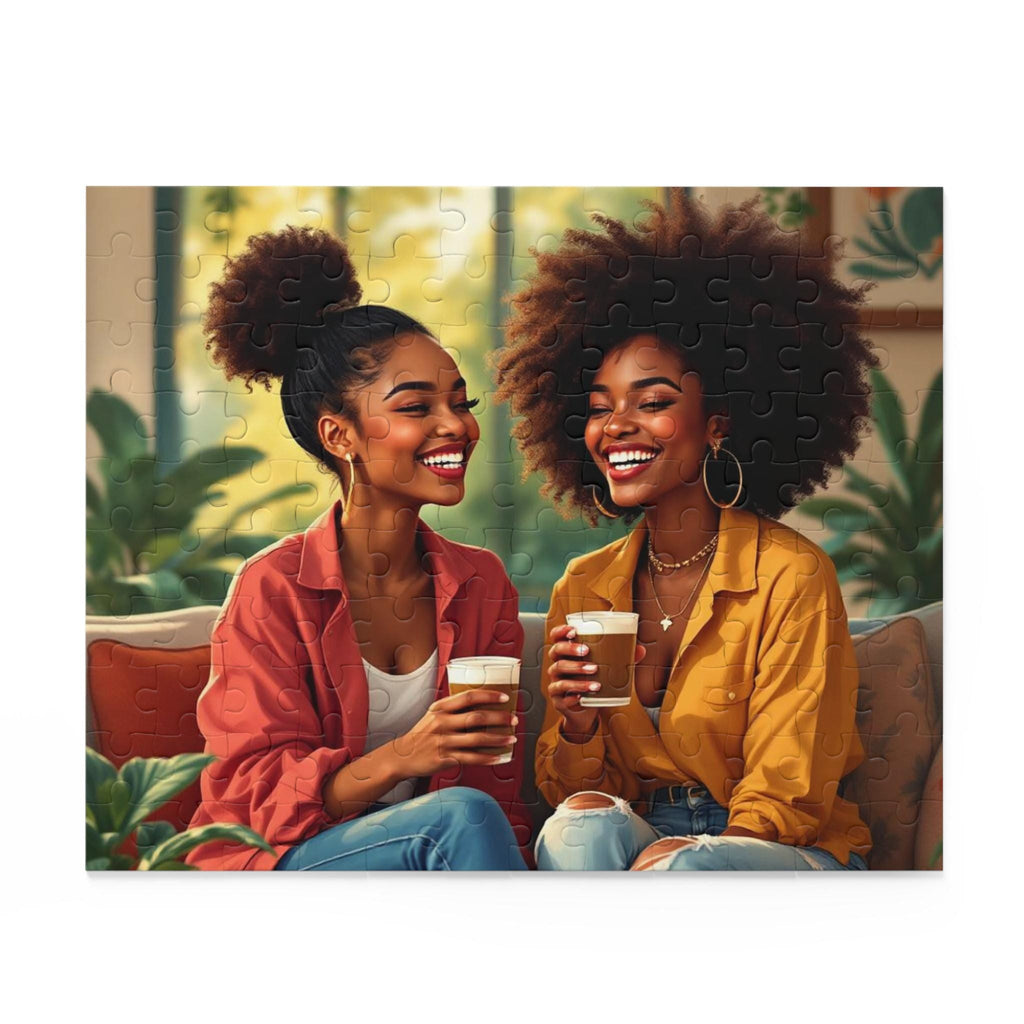 Friendship Coffee Puzzle: Cozy Jigsaw for Family Fun