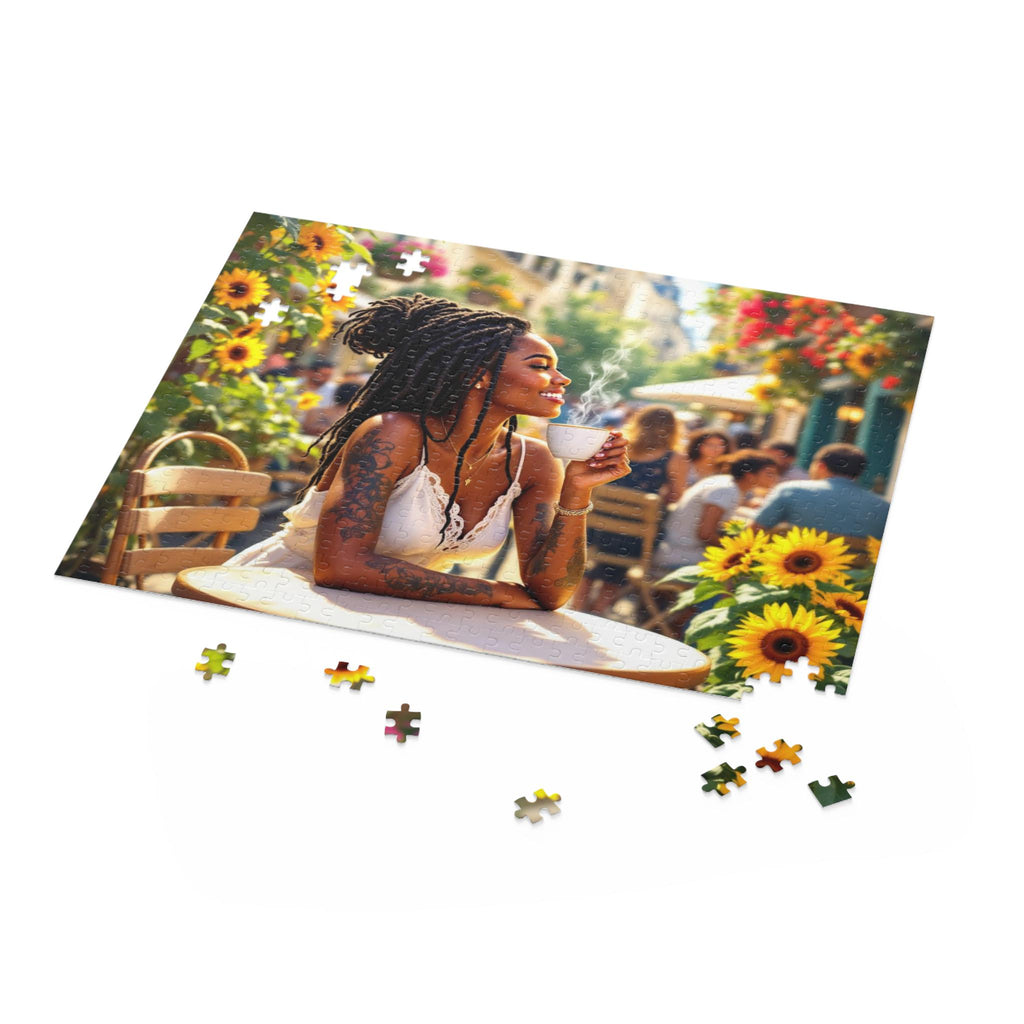 Coffee & Sunflowers Puzzle
