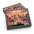 Nostalgic Hair Salon Scene Puzzle | 120-500 Piece Jigsaw