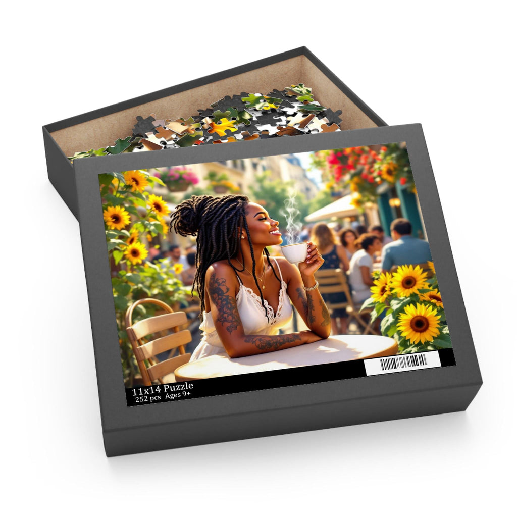 Coffee & Sunflowers Puzzle